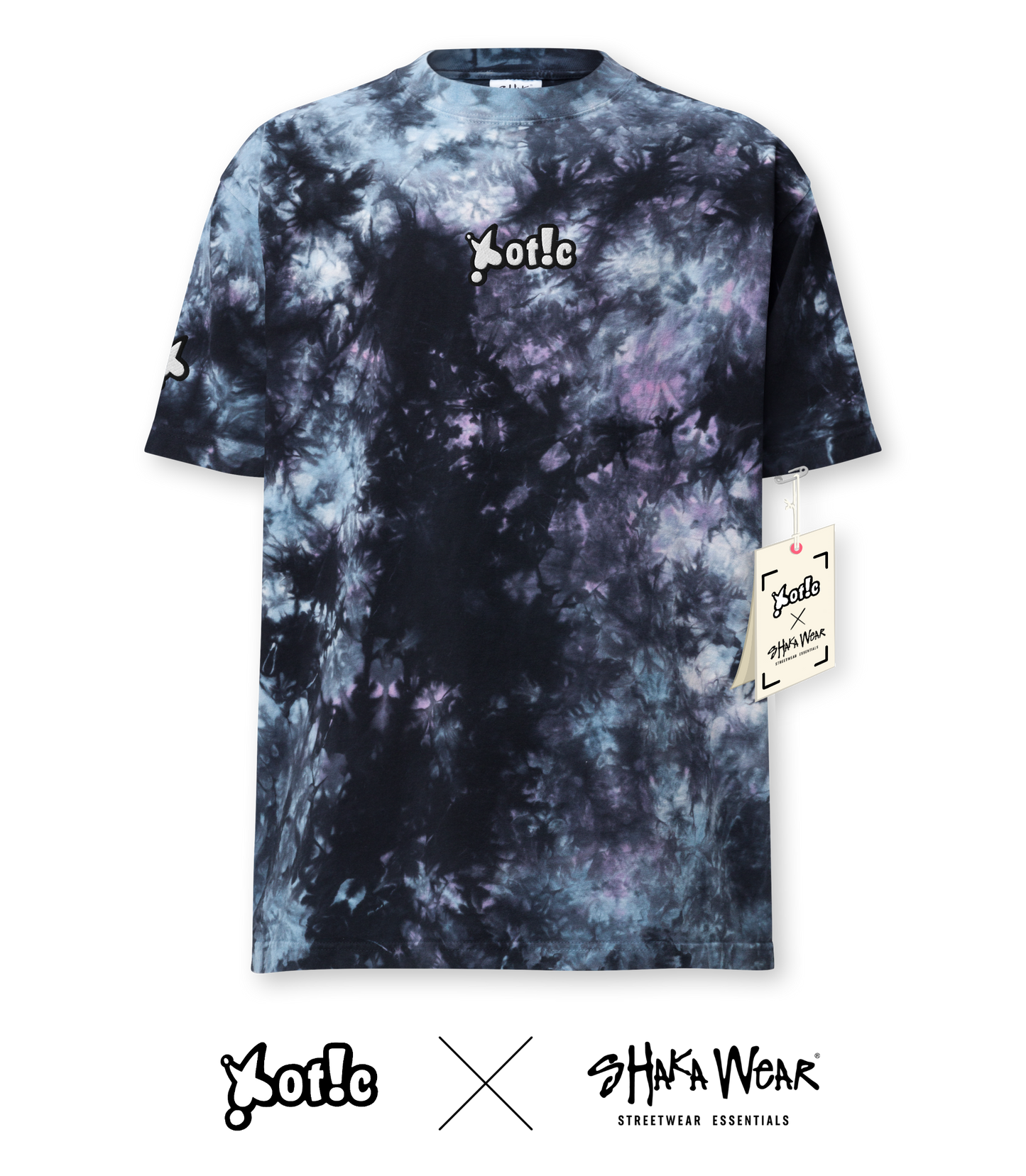 Oversized Tie-Dye Tee Milkyway